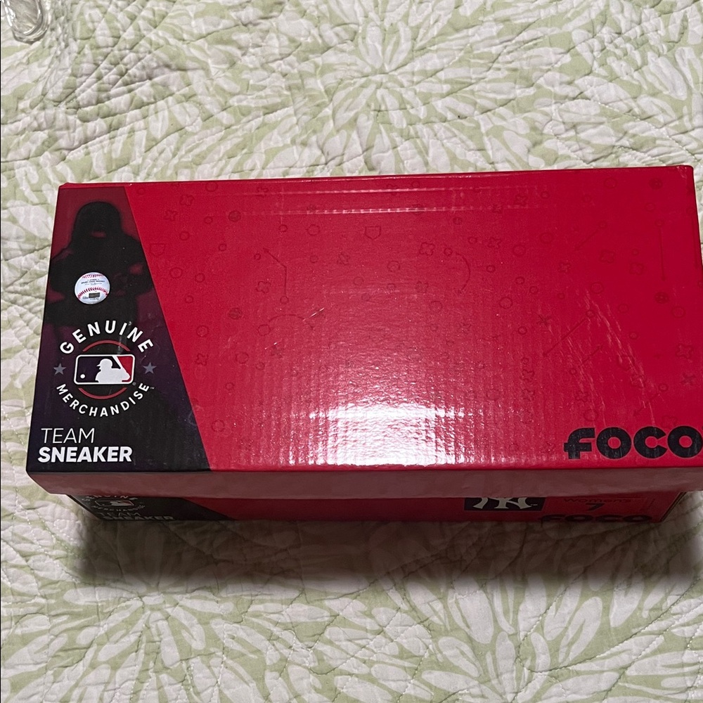 COCO Women's Blue and White Sneakers - Picture 6 of 7